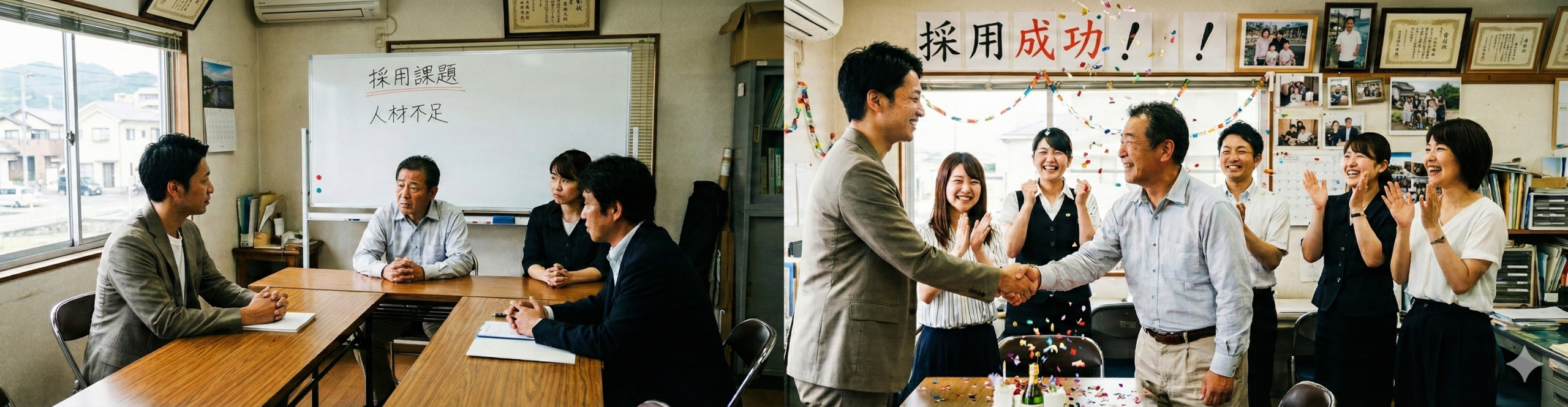 もう求人と採用で
悩みたくない
経営者様へ